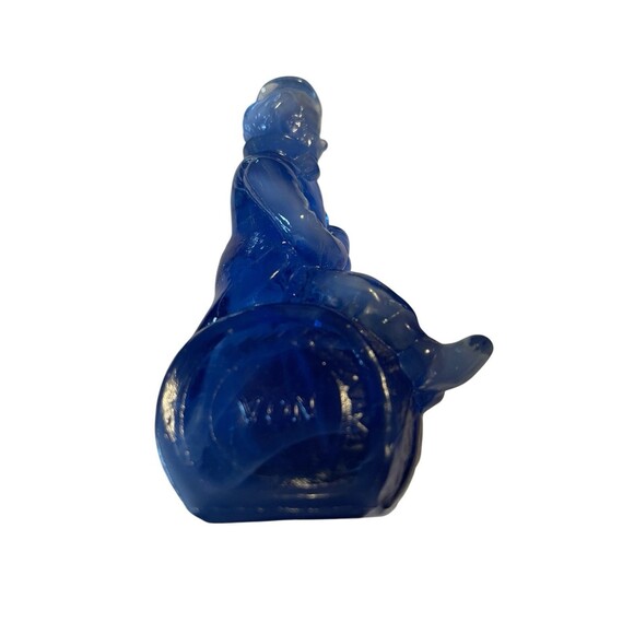 Mosser Slag Glass Clowns Set Of 3 Rufus, Von & Xxey 1980s - Picture 6 of 8